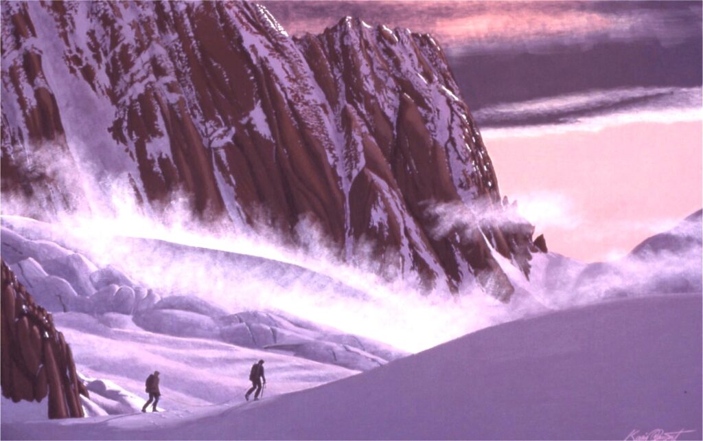 Climbing in the Alaska Range