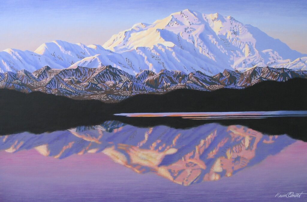 Denali Alpenglow