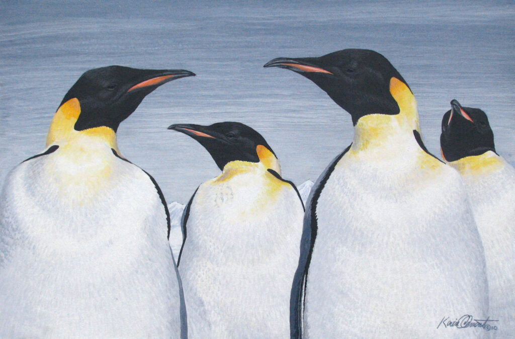 Emperor penguins